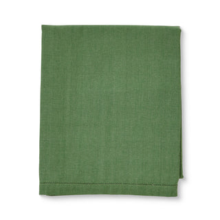 Jetty Spruce Green Cotton Tablecloth 150X230CM
