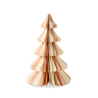 Natalia Paper Christmas Tree Blush Cream Large 60cm
