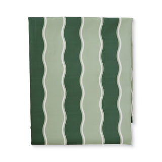 Kit Wavy Mixed Green Alfresco Tablecloth 140x250cm