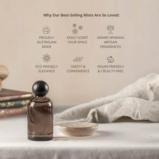 Urban Rituelle Set/3 The Honey Blossom Scented Candle & Home Fragrance Gift Set