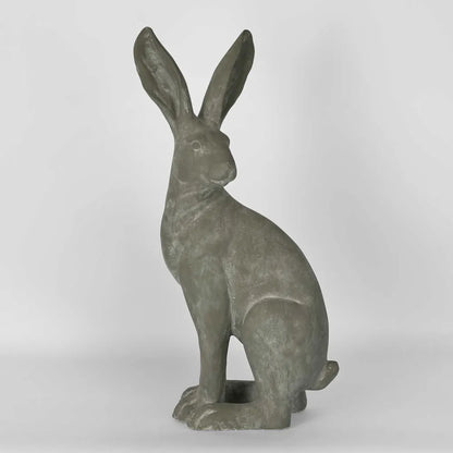 Henry Hare Standing Large Sculpture Grey