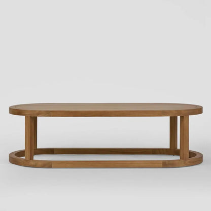 Weave Teak Coffee Outdoor Table