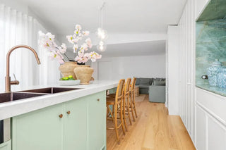 Paume Rattan Flower Urn Small Natural