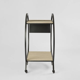 Ryder Outdoor Bar Cart Black