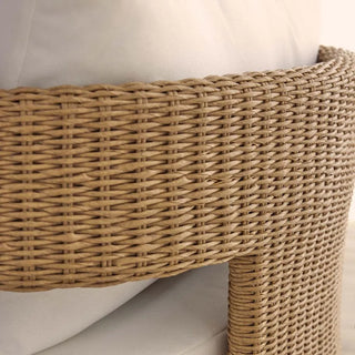 Cassius Outdoor Occasional Wicker ArmChair Natural