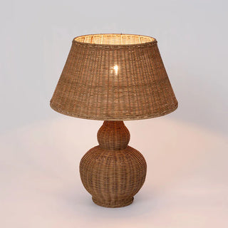 Long Island Rattan Table Lamp