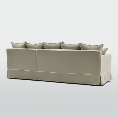 Noosa 3 Seater Right Chaise Sofa Natural ETA 23/12/2025