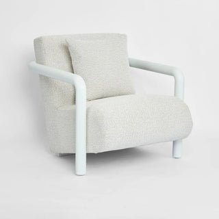 Outdoor Argo Armchair Ecru With White Frame