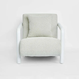 Outdoor Argo Armchair Ecru With White Frame