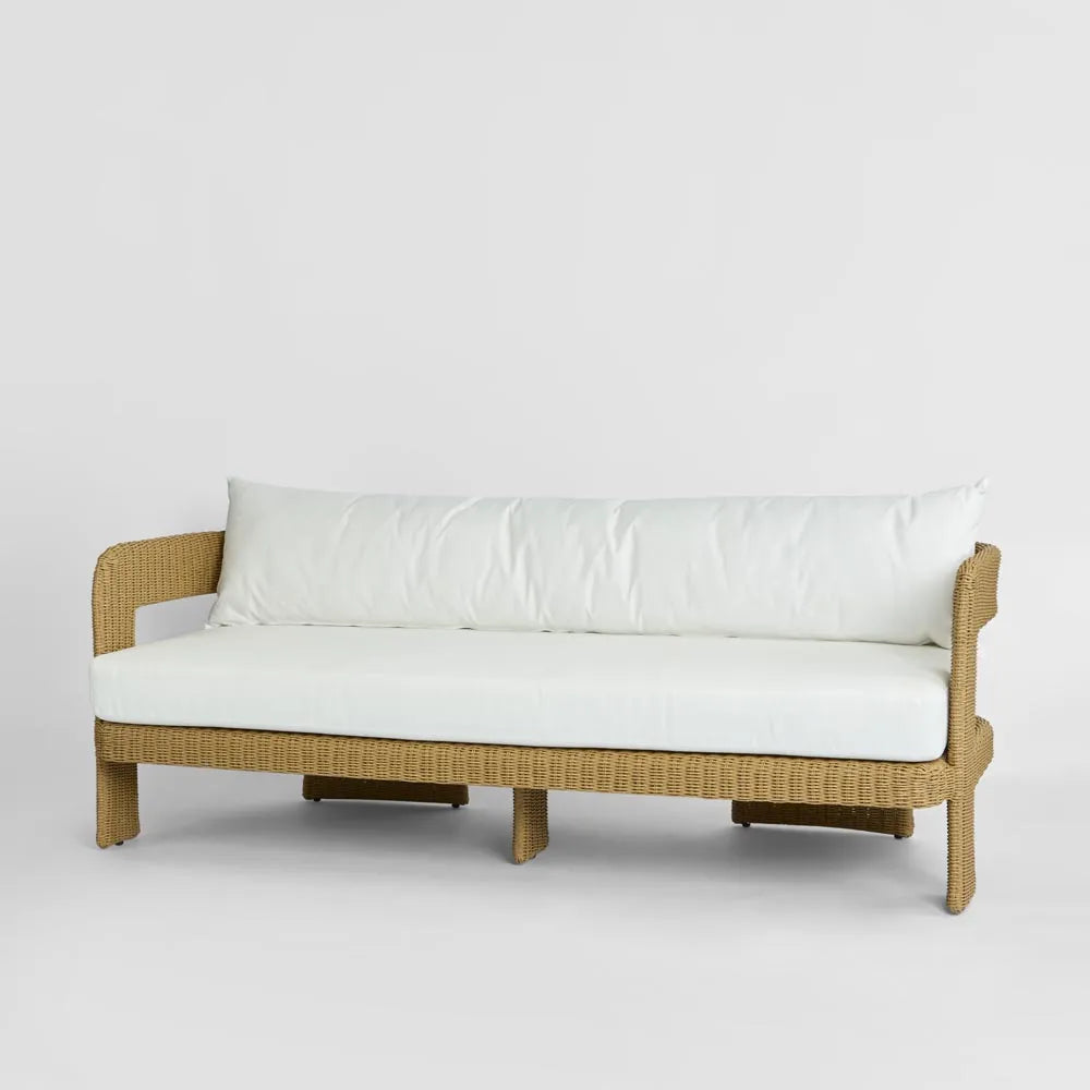 Outdoor Cassius 3 Seat Sofa Natural