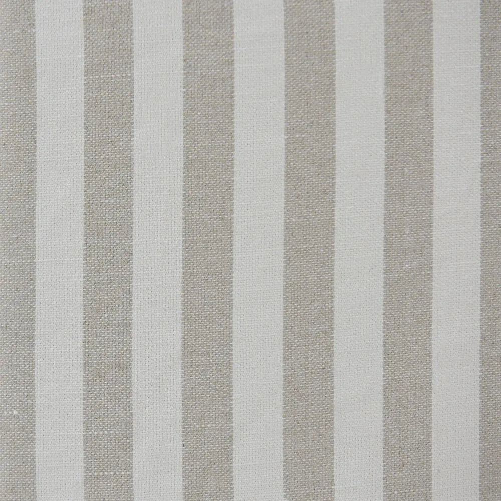 Noosa Hamptons Snuggle Chair Natural Stripe with White piping ETA 30/01/2026