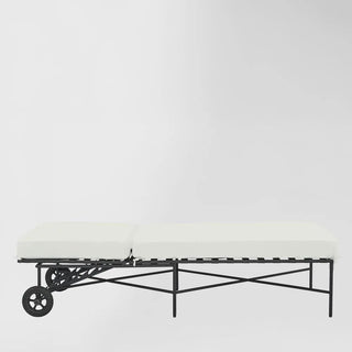 Sheffield Sunlounge Outdoor with White Cushion PRE ORDER 08/04/2026