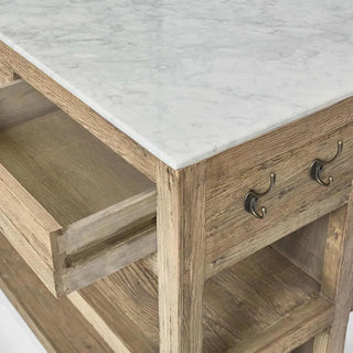 Denver Kitchen Island Natural & White ETA 15/06/2026