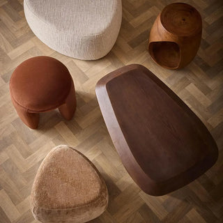 Pebble Small Ottoman Toffee