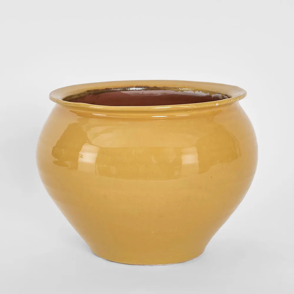 Petal Round Pot Mustard  ETA 13/03/2026