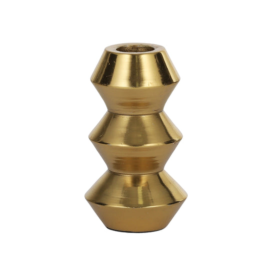 Florence Metal Candleholder - Gold