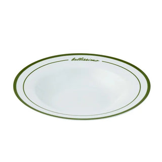 Set of 6 Osteria Ceramic Rimmed Bowls 23cm Bellisimo