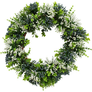 Christmas Hanging Wreath Hamptons Burst 40x40x10cm